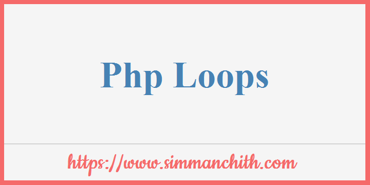 PHP Loops