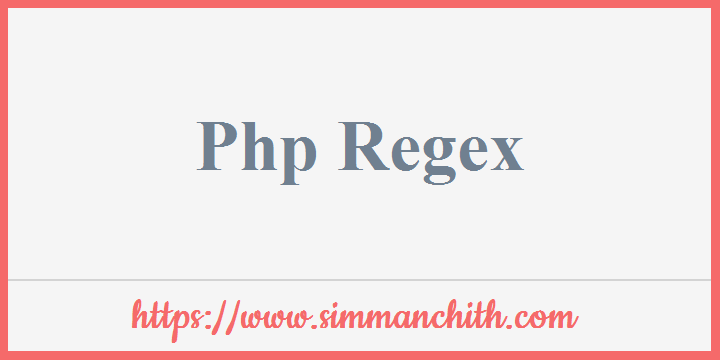 PHP Regular Expressions