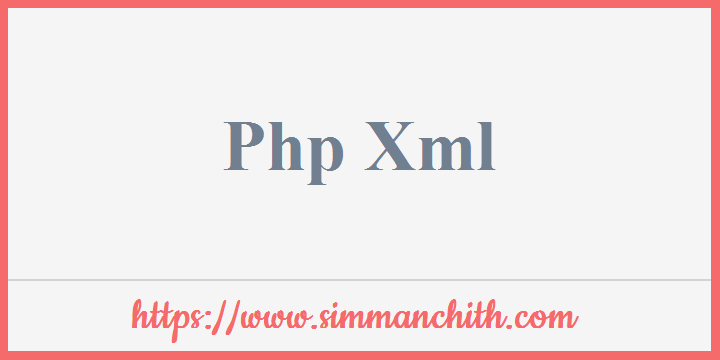 PHP and XML