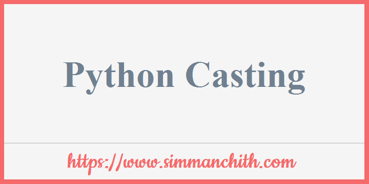 Python Casting