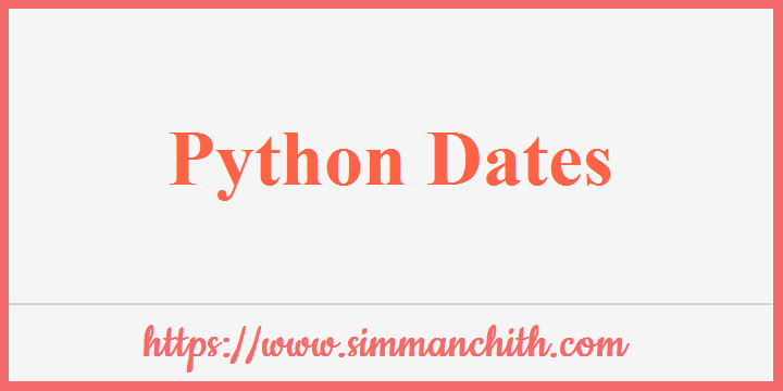 Python Datetime