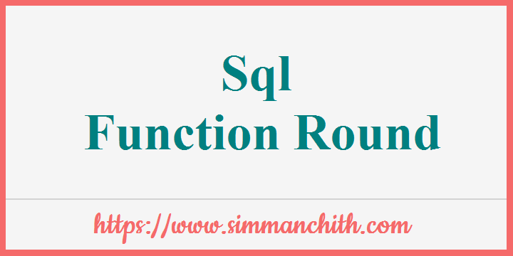 SQL ROUND() Function