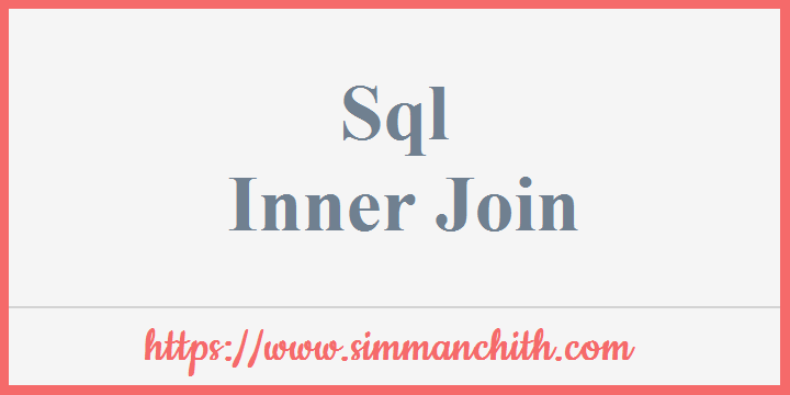 SQL INNER JOIN