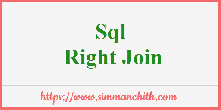 SQL RIGHT JOIN