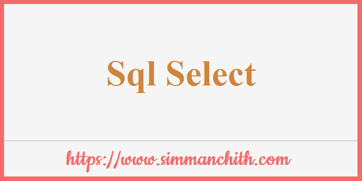 SQL SELECT Statement